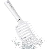 ヘアブラシ レディース メンズ キッズ (ホワイト)