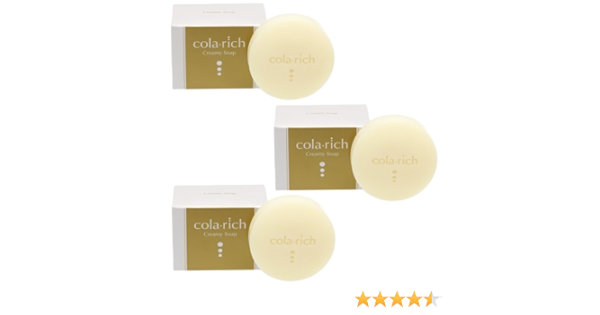 Amazon コラリッチ クリーミーソープ 3個まとめ買い キューサイ 洗顔せっけん 通販