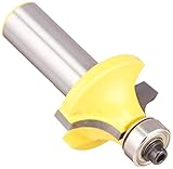 Yonico 13164 Round Over Edging Router Bit with 3/8-Inch Radius 1/2-Inch Shank by Yonico