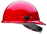 Fibre-Metal by Honeywell E2QRW15A000 Super Eight Ratchet Cap Style Hard Hat with Quick-Lok, Red by H