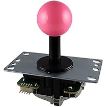 Amazon.co.jp: 三和電子 基板タイプジョイスティックレバー ピンク JLF