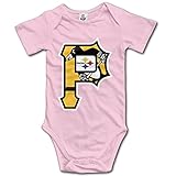 赤ちゃん&ベビー服 野球 アイスホッケー 海賊 スポーツ 半袖ロンパース 夏 女の子 男の子 12 Months ピンク