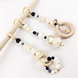 Mamimami Home おしゃぶり おもちゃ ベビープレイジム シリコーン/ウッド製 ママ看護用 3個/ゼント