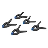 Silverline Spring Clamps 5pk 100mm Jaw