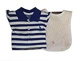 ラルフローレンの子供服　POLO　RALPHLAUREN　ベビー　出産お祝いセット　女の子（半袖）　７５ｃｍ　（６ヶ月～９ヶ月用） [並行輸入品]