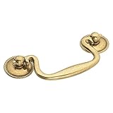 Hickory Hardware P8049-LP Manor House Bail Cabinet Pull, 3-Inch, Lancaster Hand Polished [並行輸入品]