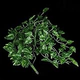 SODIAL(R)つる植物ハンギング人工フェイクの家の壁の装飾の葉