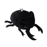 カブトムシのぬいぐるみ - ソフトでリアルな甲殻類動物モデル | カブトムシ人形小さなぬいぐるみ昆虫ユニコーン妖精ペンダントウェディング人形カブトムシぬいぐるみ、カブトムシおもちゃモデル人形、ぬいぐるみキーチェーン女の子、男の子、ギフト用