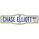 WinCraft Chase Elliott # 9 NASCARホワイト4 " x17 " Street Sign
