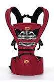 11MONO 赤ちゃん用 抱っこ紐 ベビーキャリー ポルバン好きに 3色 M322F (ワイン)