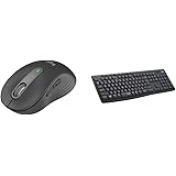 【セット買い】ロジクール Signature M650MGR ワイヤレスマウス 静音 グラファイト ワイヤレス マウス 無線 Bluetooth Logi Bolt Unifying非対応 M650 国内正規品 レギュラー & ワイヤレスキーボード 