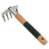 千吉 木柄レーキ グリップ付 SGT-13