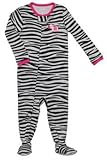カーターズ Carter's ゼブラ柄足付カバーオール/Sleeper 24M [並行輸入品] [Baby Product] [Baby Product]
