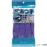 エステー/NP厚手ビニール (裏植毛) [10双入]/品番:100 サイズ：L
