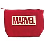 マーベル グッディポーチ ロゴ ゴールドレッド SPAP2370