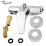 TAPCET浴室シャワー蛇口銅バスルームシャワーヘッドとソーラー電気給湯器ミキシングバルブ