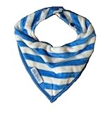 Silly Billyz Organic Cotton Bandana Bib, Marine Striped 0-2 Yrs by Silly Billyz [並行輸入品]