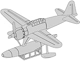 モデリウム 1/700 日本海軍 二式水上戦闘機 レジンキット T23V700-020M