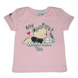 MLB Chicago White Sox ベビー Baby  / 幼児マイファーストティーのTシャツ Infant My First Tee T-Shirt - ピンク Pink (サイズ: 3-6