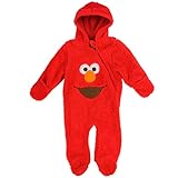 Maglite Sesame Street Baby Boys Hooded Sherpa Bunting Pram カラー: レッド
