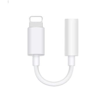 TOMPOL iPhone イヤホン変換 lightning 3.5mmヘッドフォンジャックアダプタ 3.5mmジャック…