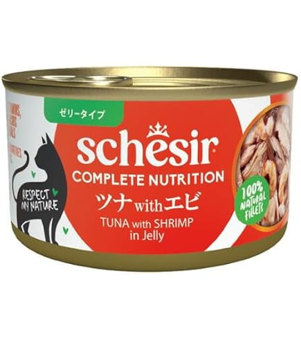 Amazon.co.jp: シシア (Schesir) ツナ&ビーフフィレ 50g×6個パック