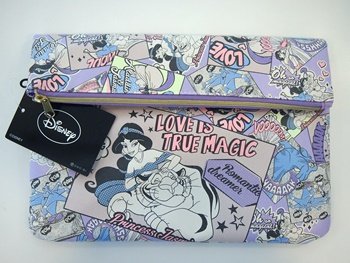 ディズニー ジャスミン】アラジン 折りたたみポーチ ペンケース 化粧