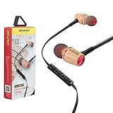 In-Ear Earbud Headphones HeadsetClear Sound Music Ergonomic Comfort-Fit Stereo Noise-isolating with 