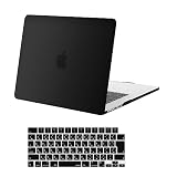 MOSISO 対応機種MacBook Air 15インチ ケース M4 M3 M2 A3241 A3114 A2941 2023-2025発売、超耐磨 超薄型 最軽量 (プラスチック)シェルカバー & (日本語 JIS配列)キーボードカバー(ブラック)