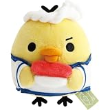 サンエックス(San-X) リラックマ ｢いつでもおすし雑貨｣ おすしぬいぐるみ キイロイトリ MV39001 約H85×W85×D85mm