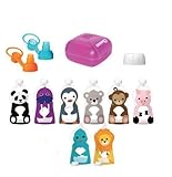 Squooshi再利用可能なフードポーチ|ファミリスターターキット| 6 S + 2 L Pouches