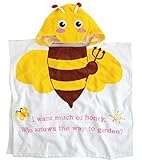 G.G.MAX　子供達も大喜び お風呂が大好きになる アニマル着ぐるみバスタオル  SS12-04 (ハチ)