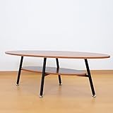 (DORIS)センターテーブル ローテーブル【エルモ ブラウン】(dzs)