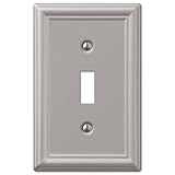 チェルシー1 Toggle壁プレート – ニッケル