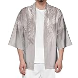 [vigerkar] 父の日ギフト 誕生日 カーディガン メンズ 夏 夏服 和式パーカー 五分袖 和風 ゆったり 夏服 メンズ カーディガン