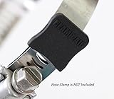 ATVラジエーターブラックホースクランプエンドカバーby clamp-aid。1 / 2 "用ワイドバンド。パッケージの20。Fitsポラリスホンダ・ヤマハArctic Cat Can Am