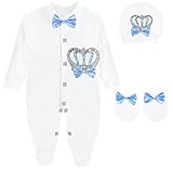 Lilax SLEEPWEAR ベビー・ボーイズ カラー: ブルー