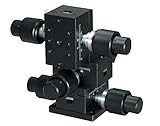 中央精機 DT XYZ軸ステージ40×60 粗微動両ハンドル LT-612WSL