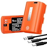 Vemico LP-E6/LP-E6N 互換バッテリー2個セット 2200mAhLP-E6電池 USB Type-C 直接充電対応 対応機種 For EOS R5/R6/R6 Mark II/R7/R/Ra/5D Mark II/5D Mark III/5D Mark IV/5D Mark2/5DS/60D/6D/6D Mark II/7D/80D/90Dカメラなど充電式バッテリー