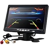 OBEST オンダッシュモニター 液晶モニター 2系統の映像入力 12V車用 バック切替可能 (7インチ)…