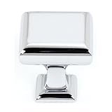 Alno A310-1-PC Manhattan Knobs Modern Polished Chrome 1 [並行輸入品]