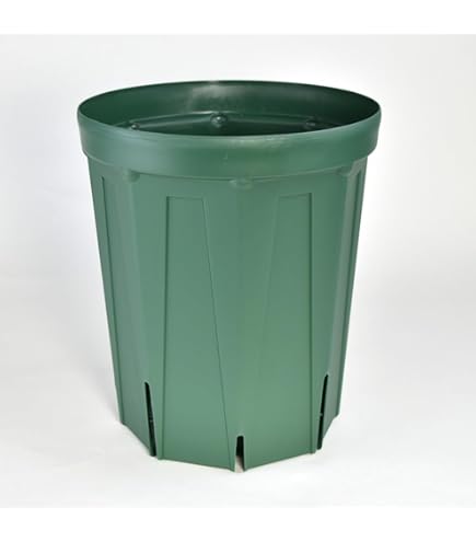 Amazon | 兼弥産業 スリット鉢ロング CSM-240L モスグリーン | 鉢