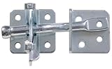 Theヒルマングループ851375 self-adjustingゲートラッチ、亜鉛メッキ 851375 1