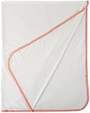 KicKee Pants Swaddling Blanket, Natural with Blush by KicKee Pants