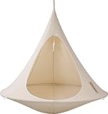 CACOON(カクーン) テント型ハンモック ナチュラルホワイト ファミリーサイズ (~200kg) DW1