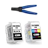 キャノン BC-310 BC-311 ブラック＋カラー＋工具セット プリンター互換インク 詰め替えインク BC-310XL BC-311XL BC310 BC311 CANON用 対応プリンター PIXUS MP270 PMP280 MP480 MP490 MP493 MX350 MX420 iP2700 プリンターインク BC310BK BC311CL BC-310BK BC-311CL
