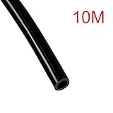 ドリップ灌漑システム散水用具　散水ホース　灌漑チューブ　内径4mm外径7mm　10/20/50m 　ブラック　 (10m)