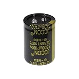 2 個 100V 3300uF 30x40 30x40mm 2ピンはんだスナップイン端子電解コンデンサ