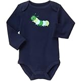 ジンボリー GYMBOREE/ キャタピラー ボディスーツ ロンパース長袖 3～6ヶ月【並行輸入】