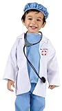 Fun World Costumes Baby's Doctor Toddler Costume%ｶﾝﾏ% Blue/White%ｶﾝﾏ% Large(3T-4T) [並行輸入品]